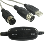 PEWAVES USB-MIDI Cable MD106 (picture missing)